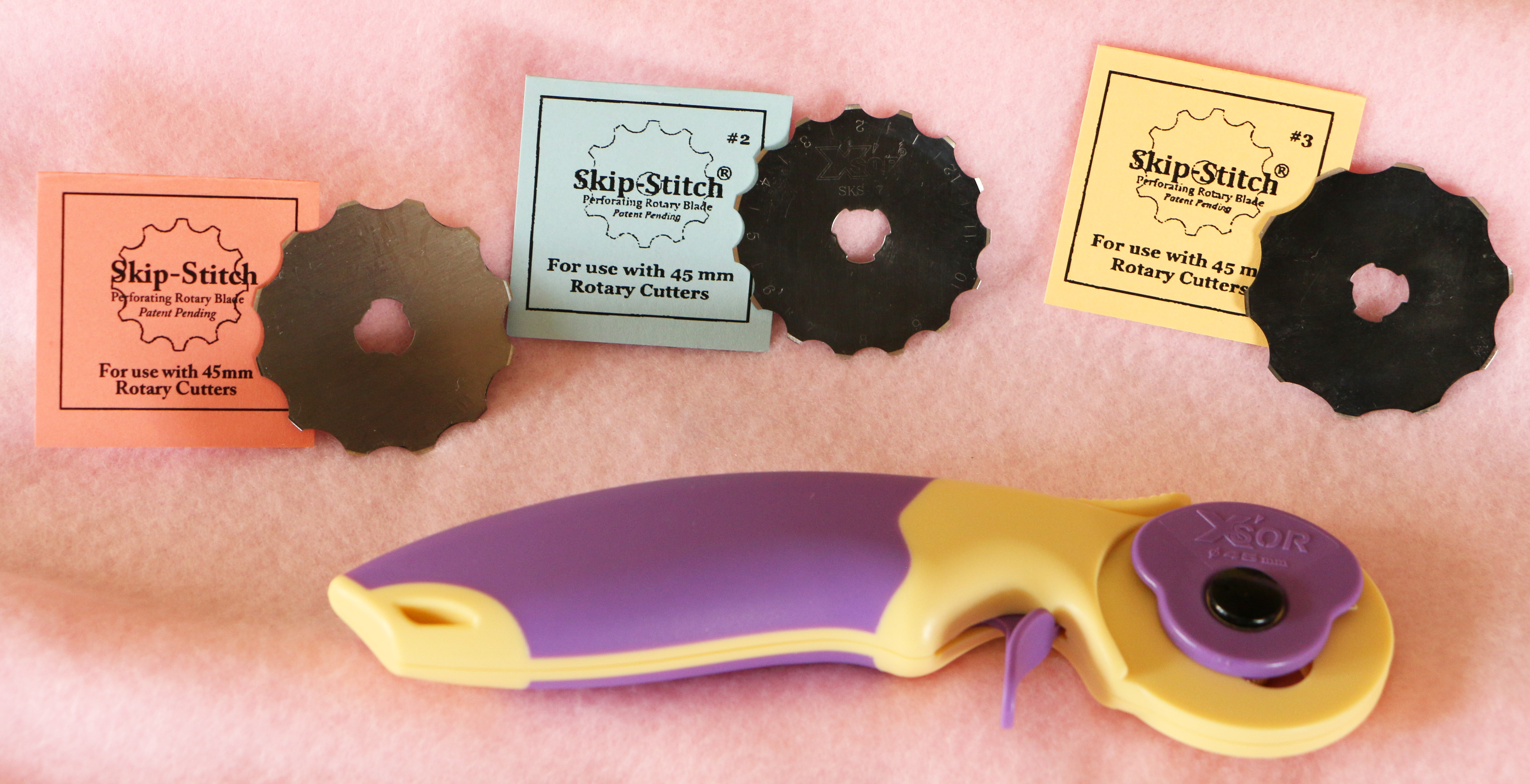 Skip-Stitch® Perforating Blades  SkipStitch® Blade Original #1 – #3 (45 mm)