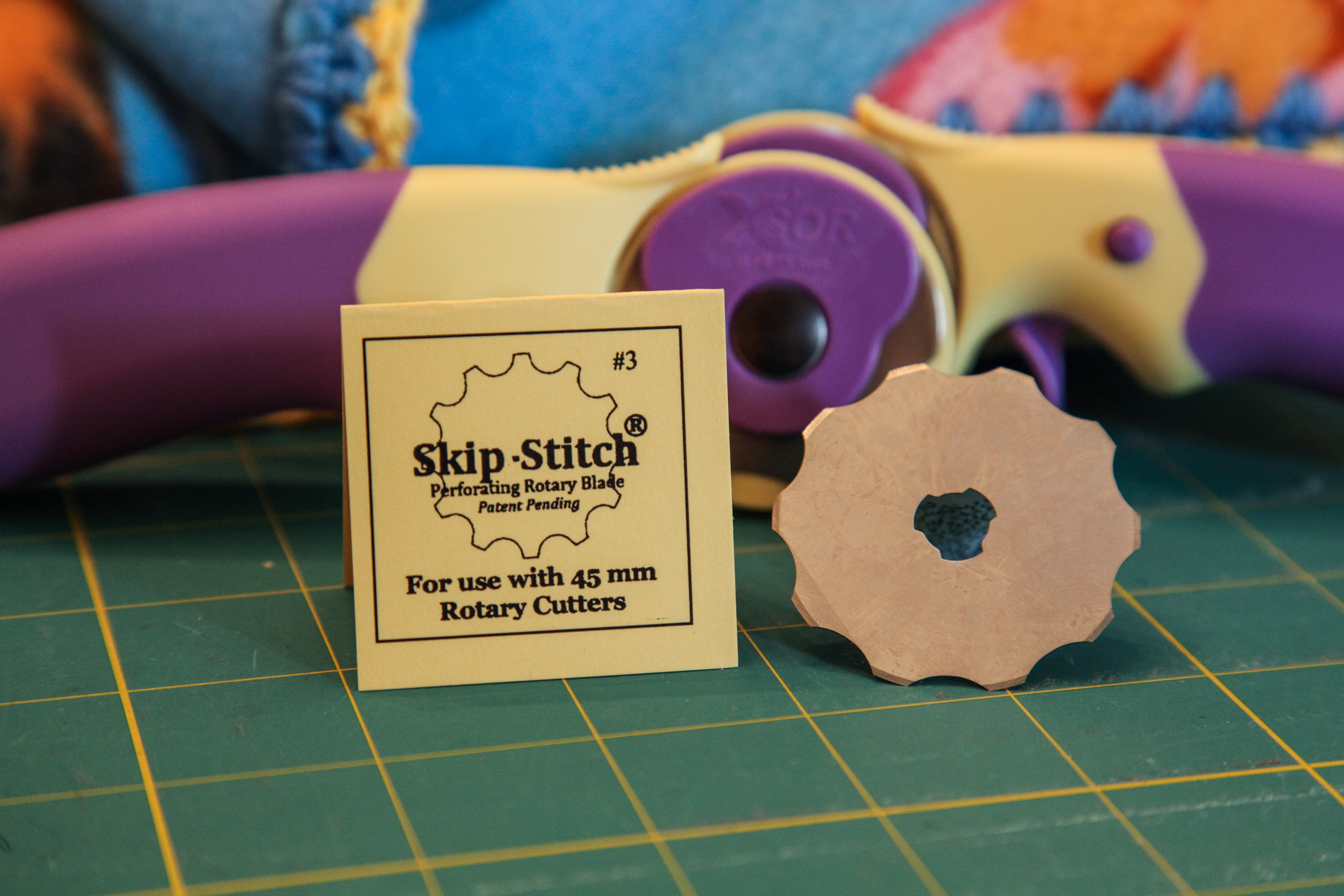 Skip-Stitch Perforating Rotary Blades