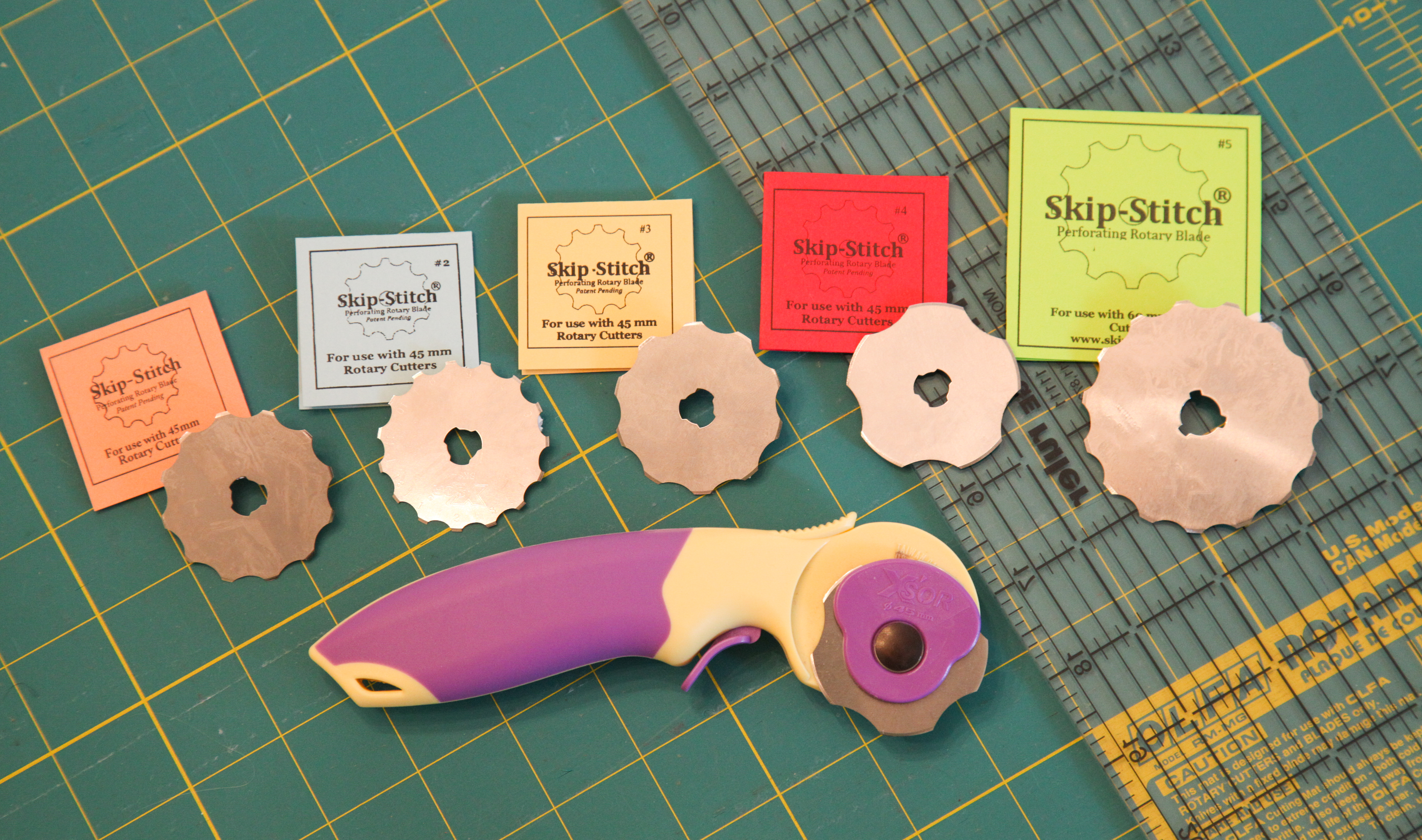 Skip Blade Rotary Cutting Blade, Rotary Cutter Blade Fabric