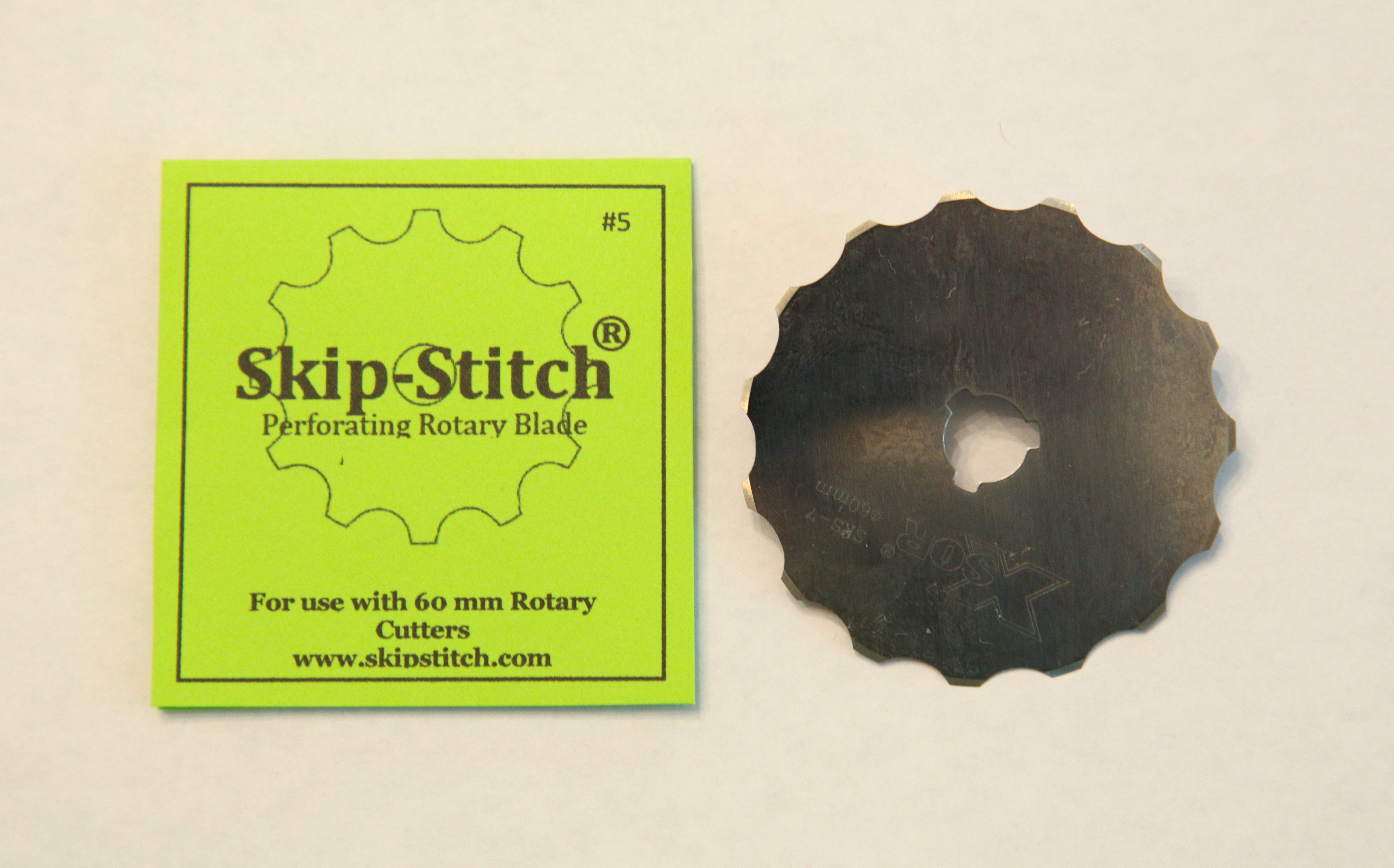 Olfa 60 mm Rotary Cutter Blades, 5 Pack - The Confident Stitch